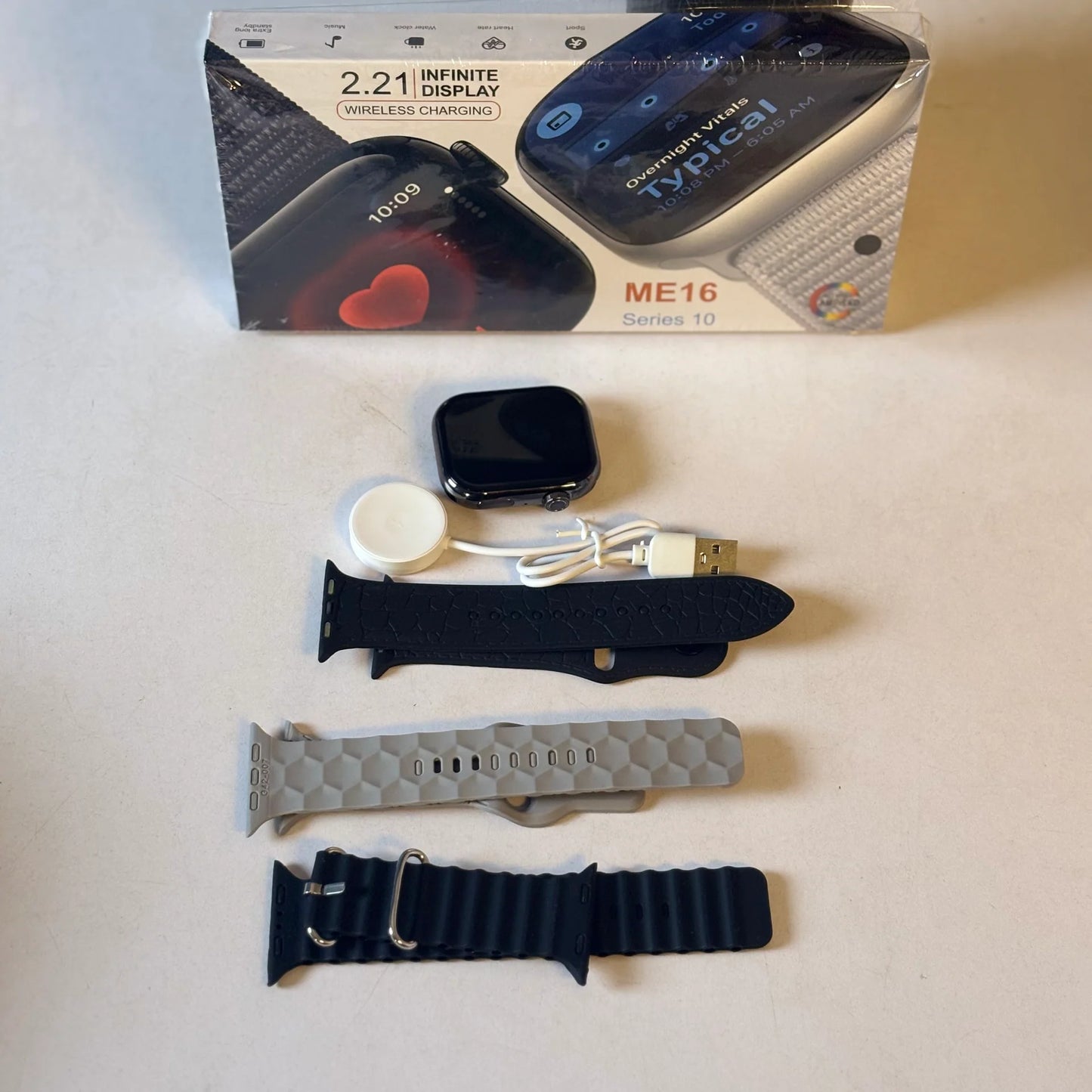ME16 Series 10 Smartwatch - AMOLED Display